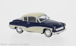 Brekina 27160 - H0 - Wartburg Coupe - dunkelblau/hellbeige